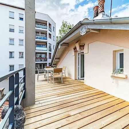 Apartment Magnifique Rooftop 4 Personnes, Proche Part-dieu *